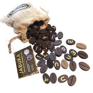 JABUKA Twisting Letter Word Puzzle Wood Game Family Fun Creative Brain Workout